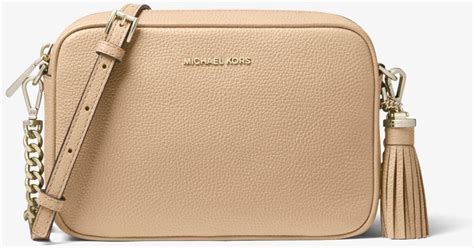 michael kors ginny embossed-leather|Michael Kors ginny crossbody bag.